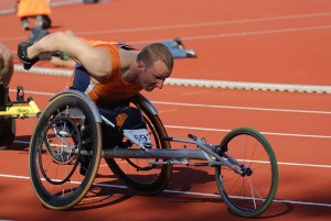 Dutch wheeler gets silver medal in 400-meter paralympic race (©toffehoff via Wikimedia)