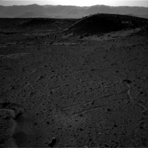 Mars light spot curiosity