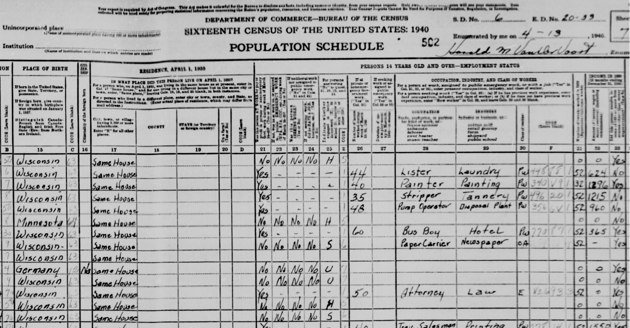 Genealogy: 1940 Census, An Excellent Method To Find Family Roots - Foxcrawl